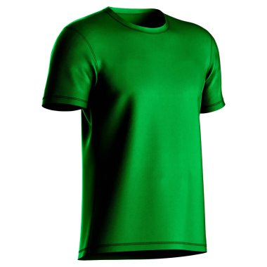 Tasarımlarınızı bir grafik tasarım ustası gibi gösterin. Bu klasik Jersey tişörtü Fern Green Renkli Mockup ile.
