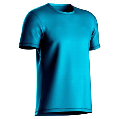 Tasarımlarınızı bir grafik tasarım ustası gibi gösterin Klasik Jersey tişörtü ile Atoll Blue Color.