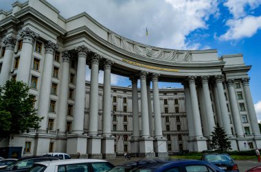Kiev, Ukrayna 25 Mayıs 2019 Dışişleri Bakanlığı
