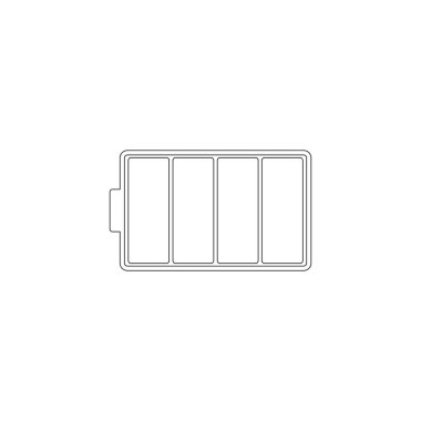 pil. basit düz vektör simge tasarlamak. Anahat satırı simgesi - düzenlenebilir kontur
