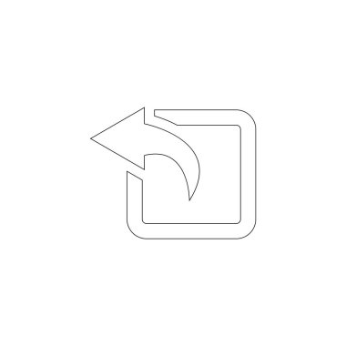 En üst düzeye çıkarmak. düz vektör simgesi