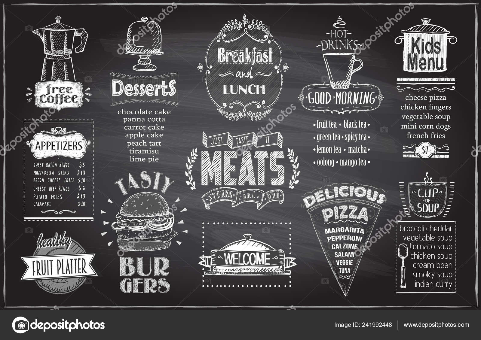 menu board design