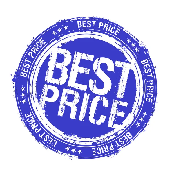 Beste prijs rubberstempel afdruk — Stockvector
