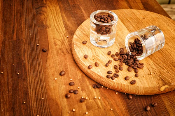 Close up coffee beans — Stock Photo, Image