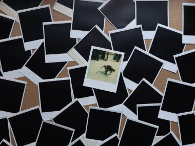 Retro fotoğraf çerçeveleri kümesi