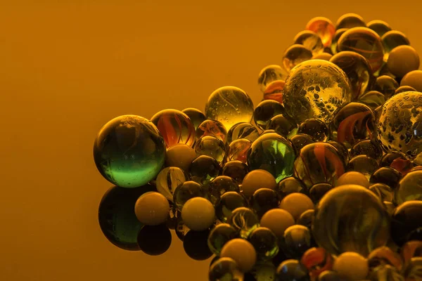 Glas, kristall kulor. — Stockfoto