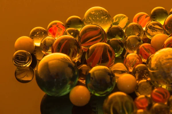 Glas, kristall kulor. — Stockfoto