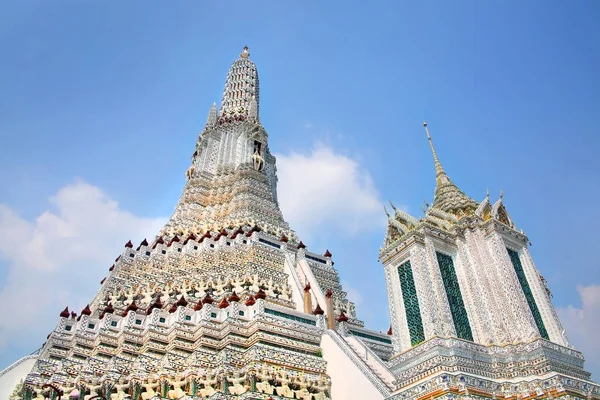 Templo Budista Wat Arun Río Chao Phraya Bangkok Tailandia — Foto de Stock