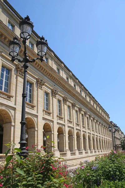 Schöne Architektur Des Großen Theaters Von Bordeaux Einem Opernhaus Bordeaux — Stockfoto