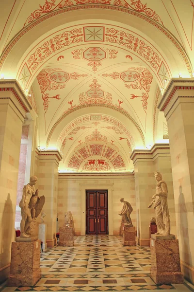 Pompeian Room State Hermitage Museum São Petersburgo Rússia — Fotografia de Stock