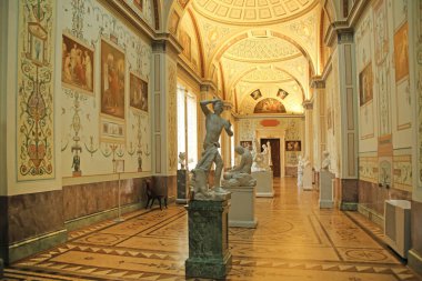 Gallery of the History of Ancient Painting, State Hermitage Museum, St Petersburg, Russia.  clipart