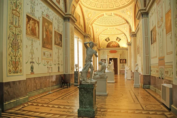 Galeria História Pintura Antiga Museu Estadual Hermitage São Petersburgo Rússia — Fotografia de Stock