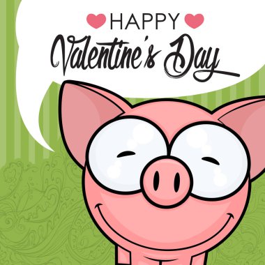 Sevgililer Günü tebrik kartı..