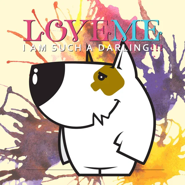 Komik sepeti illüstrasyon ile el çizilmiş suluboya arka plan