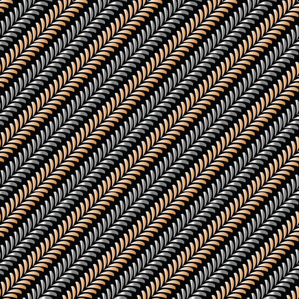 Abstrakter Nahtloser Hintergrund Mit Schrägen Streifen Ist Computergrafik Und Kann — Stockvektor