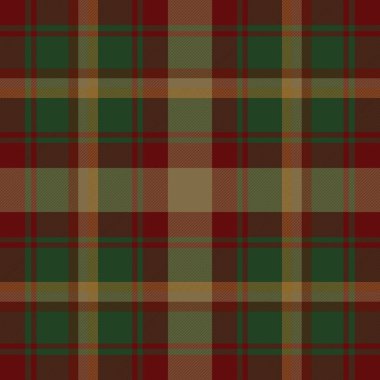 Kanada (Akçaağaç Yaprağı) Tartantartan. Dikişsiz desen 