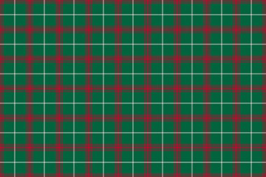 Galli Tartan. Kumaş, kilts için dikişsiz dikdörtgen desen