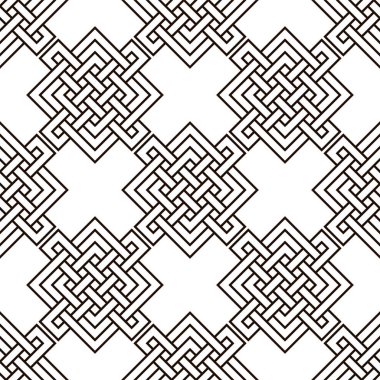 Kumaşlar için farklı desenler ile soyut arka plan, dekor