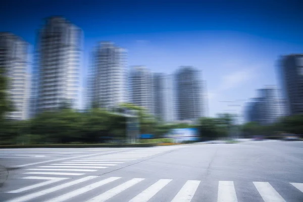 Blurred Road City — Stock Photo, Image