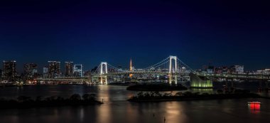 Gökkuşağı Köprüsü panorama, tokyo