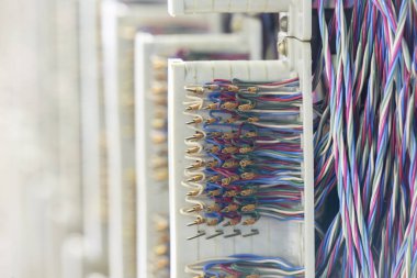 Eski telefon santralleri Vintage ekipman