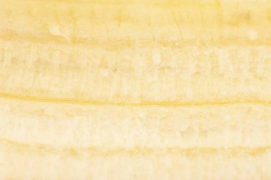 makro fotoğrafçılık muz hamuru. seçici odak bulanık görüntü. Yakın çekim arka plan olarak kullanılabilir