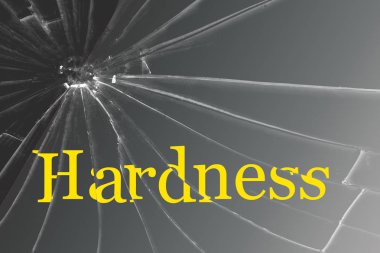 Metin, sertlik kırık cam. Arka plan