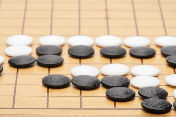 Go board,traditional Chinese strategy board game.Game brain training