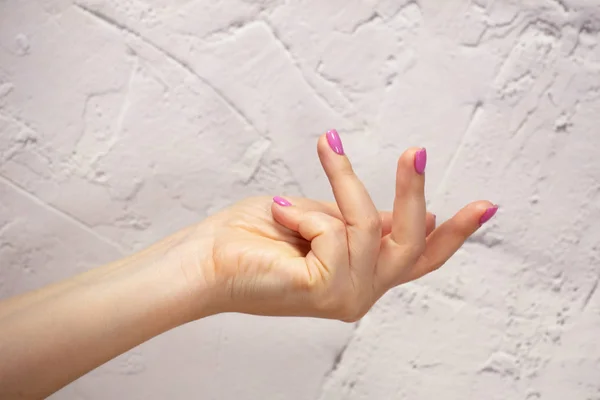 Beautiful Female Hands. Beautiful hand with perfect nails Female hands with nail design