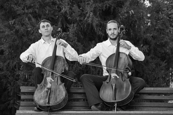 Viyolonsel. Viyolonsel oynama yakından gösterilir.