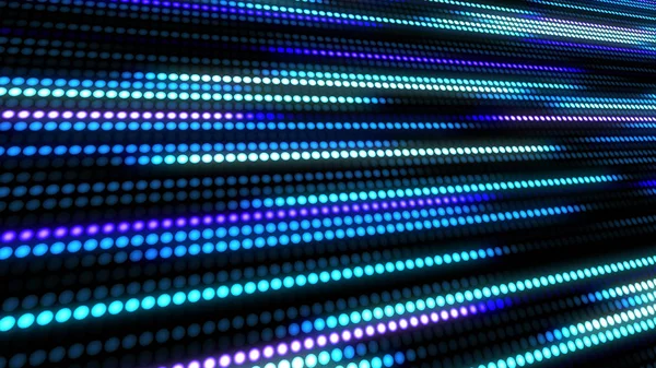 Fondo Tecnología Abstracta Azul Púrpura Blanca Con Animación Cámara Lenta — Foto de Stock