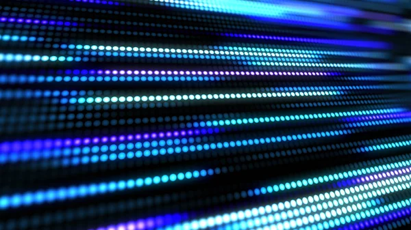 Fondo Tecnología Abstracta Azul Púrpura Blanca Con Animación Cámara Lenta —  Fotos de Stock
