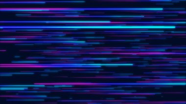 Mor ve mavi soyut radyal geometrik arka plan hatları. Veri akışı. Fiber optik. Patlama yıldızı. Hareket etkisi. Arka plan