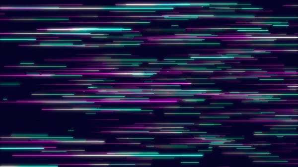 Fondo Geométrico Líneas Radiales Abstractas Púrpura Azul Flujo Datos Fibra — Foto de Stock
