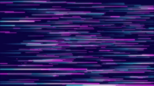 Fondo Geométrico Líneas Radiales Abstractas Púrpura Azul Flujo Datos Fibra —  Fotos de Stock