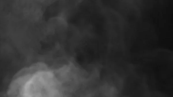 Texture Smoke Fog Black Background — Stock Photo, Image