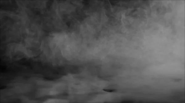 Texture Smoke Fog Black Background — Stock Photo, Image