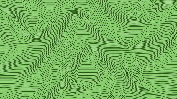 Färgglada Kurviga Geometriska Linjer Våg Mönster Textur Färgstarka Bakgrund Wave — Stockfoto