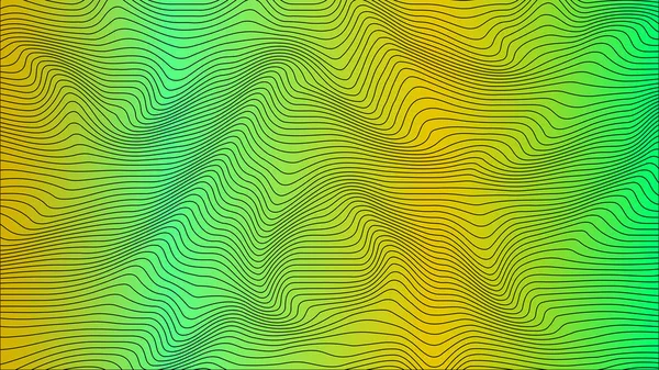 Πολύχρωμο Καμπύλες Γεωμετρικές Γραμμές Κύμα Μοτίβο Υφής Πολύχρωμο Φόντο Κύμα — Φωτογραφία Αρχείου