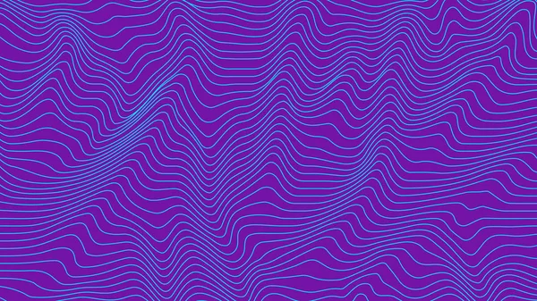 Colorful Curvy Geometric Lines Wave Pattern Texture Colorful Background Wave — Stock Photo, Image