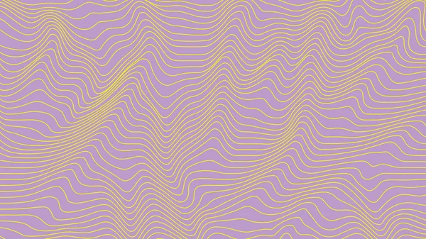 Colorful curvy geometric lines wave pattern texture on colorful background. Wave Stripe Background. Abstract background with distorted shapes. Illusion of movement, op art pattern.