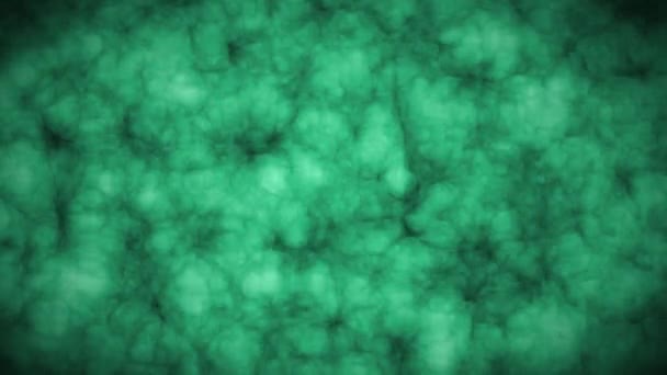 Arte Astratta Pezzi Animazione Tonalità Verde Animazione Tono Verde Grunge — Video Stock