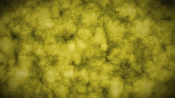 Abstrait Art Animation Morceaux Nuances Jaune Animation Ton Jaune Texture — Video