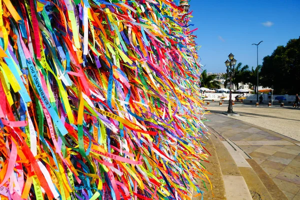 Igreja Nosso Senhor Bonfim Biserică Catolică Situată Salvador Bahia Brazilia — Fotografie, imagine de stoc