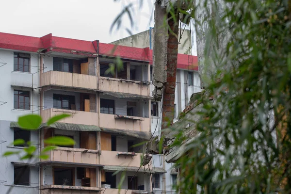 2008 Sichuan Earthquake Memorial Site Buildings Big Earthquake Wenchuan Sichuan — Stock Photo, Image