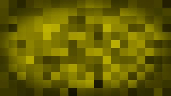 Movimento Amarelo Fundo Abstrato Pixels Coloridos Piscando Alternar Animação Fundo — Fotografia de Stock