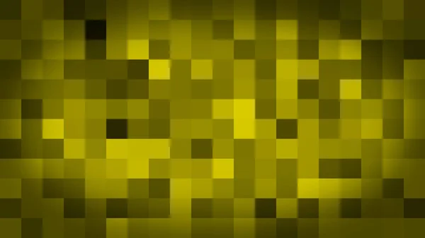 Gelbe Bewegung Abstrakten Hintergrund Bunte Pixel Blinken Und Schalten Animation — Stockfoto