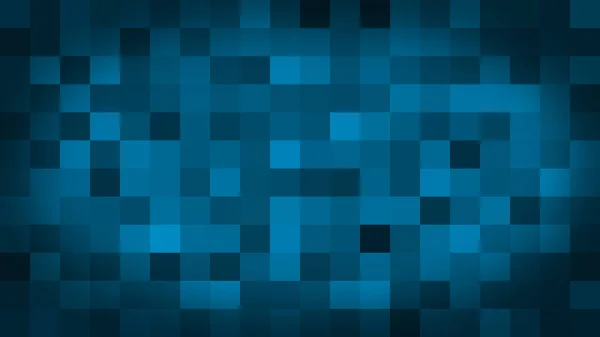 Blaue Bewegung Abstrakten Hintergrund Bunte Pixel Blinken Und Schalten Animation — Stockfoto