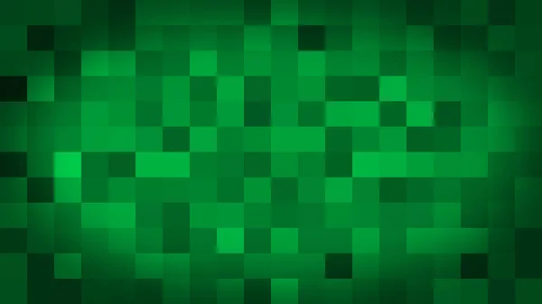 Grüne Bewegung Abstrakten Hintergrund Bunte Pixel Blinken Und Schalten Animation — Stockfoto