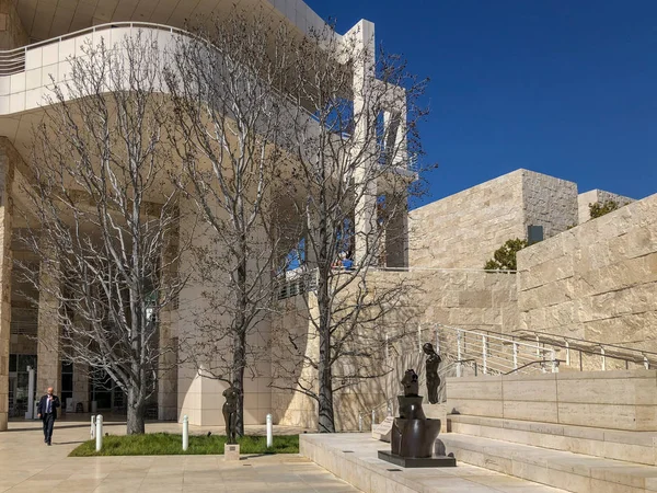 Museu Getty Center Los Angeles Califórnia Eua Foi Projetado Pelo — Fotografia de Stock